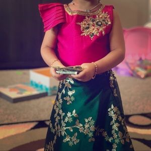 Girl’s choli dress - Indian